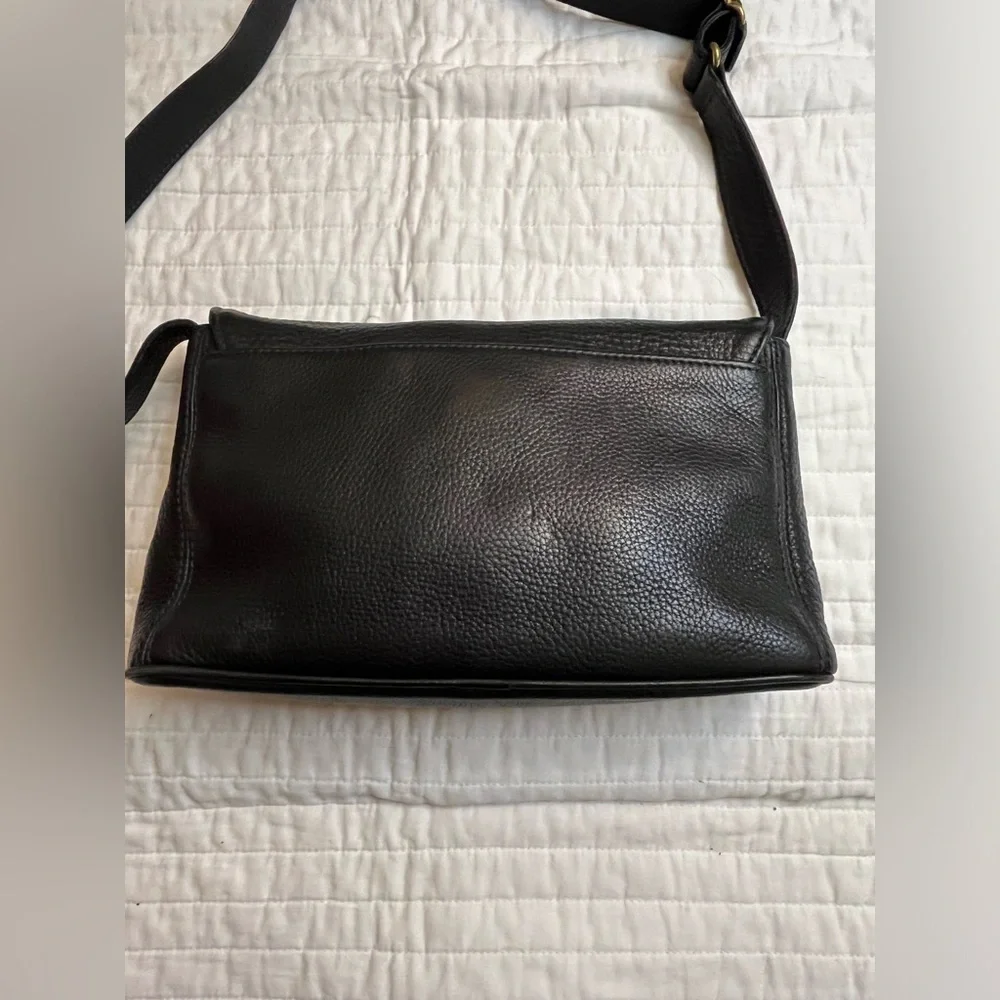 Coach vintage black pebble leather Sonoma shoulder bag